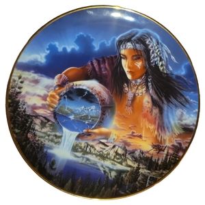 Vtg Nature's Eternal Spirit "The Waters Of Life" David Penfound Woman Water Girl